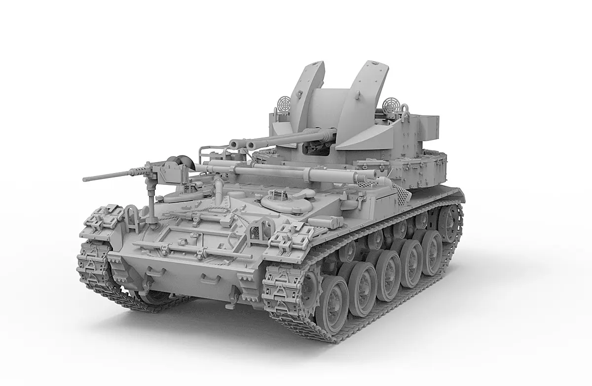 Fore Art 2004 1/72 US M19 Twin 40mm Gun Motor Carriage - Image 3