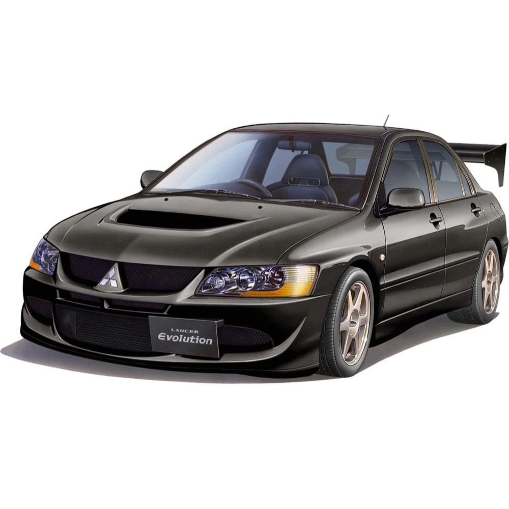 Fujimi 04787 1/24 Mitsubishi Lancer Evolution VIII GSR w/GT-W Wing ID-322 - Image 2