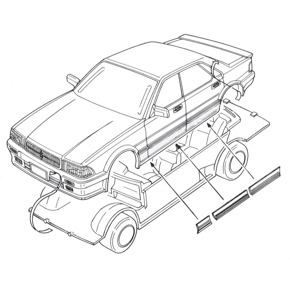 Fujimi 1/24 Lancer Evolution VII WRC Rally Model ID-311 - Image 5