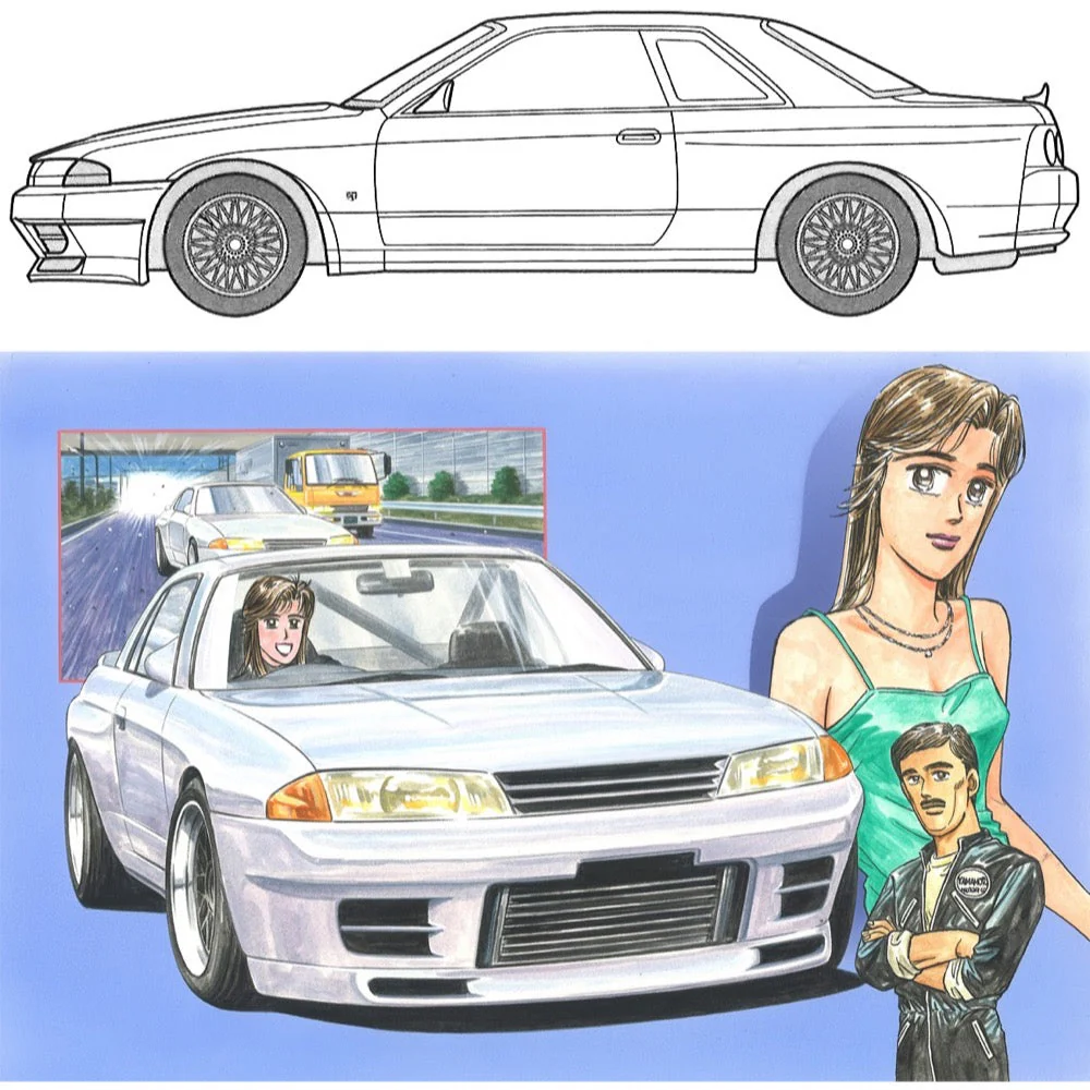 Fujimi 1/24 Nissan Skyline GT-R R32 Rena WM-3 - Image 2