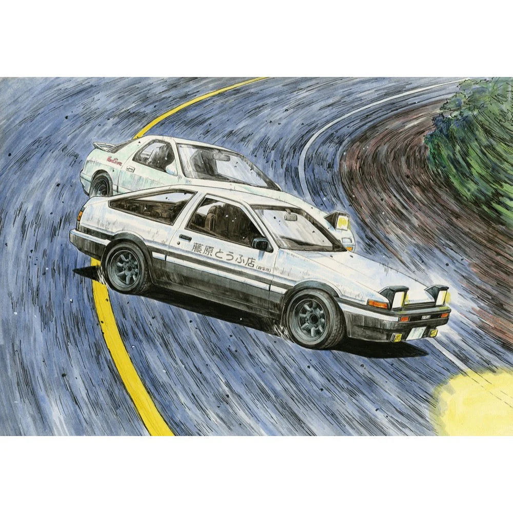 Fujimi 1/24 Trueno Early Type 1600GT APEXAE86 Fujiwara Takumi Ver. ISD-001 - Image 2