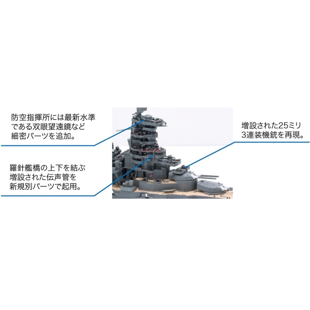 Fujimi 1/700 IJN Fast Battleship Haruna 1944 Sho Ichigo Op. TOKU - 76 43348 - Image 6