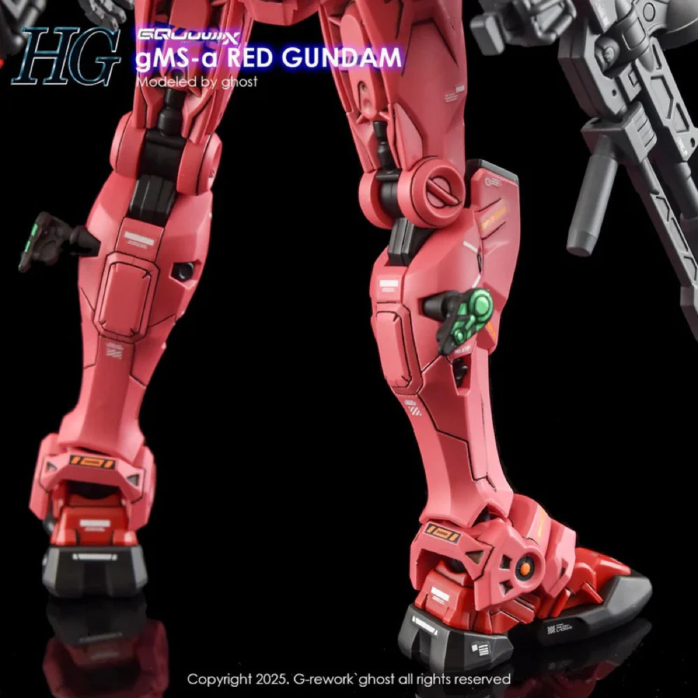 G-Rework CD-H-GQ04 Premium Decal for HG Gquuuuuux Red Gundam - Image 13