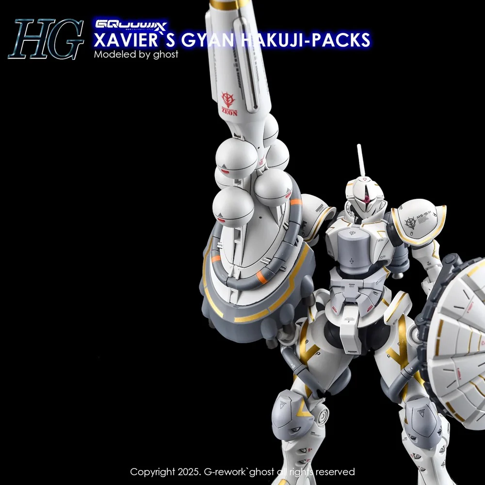 G-Rework CD-H-GQ05 Premium Decal for HG Xavier's Gyan Hakuji-packs - Image 10