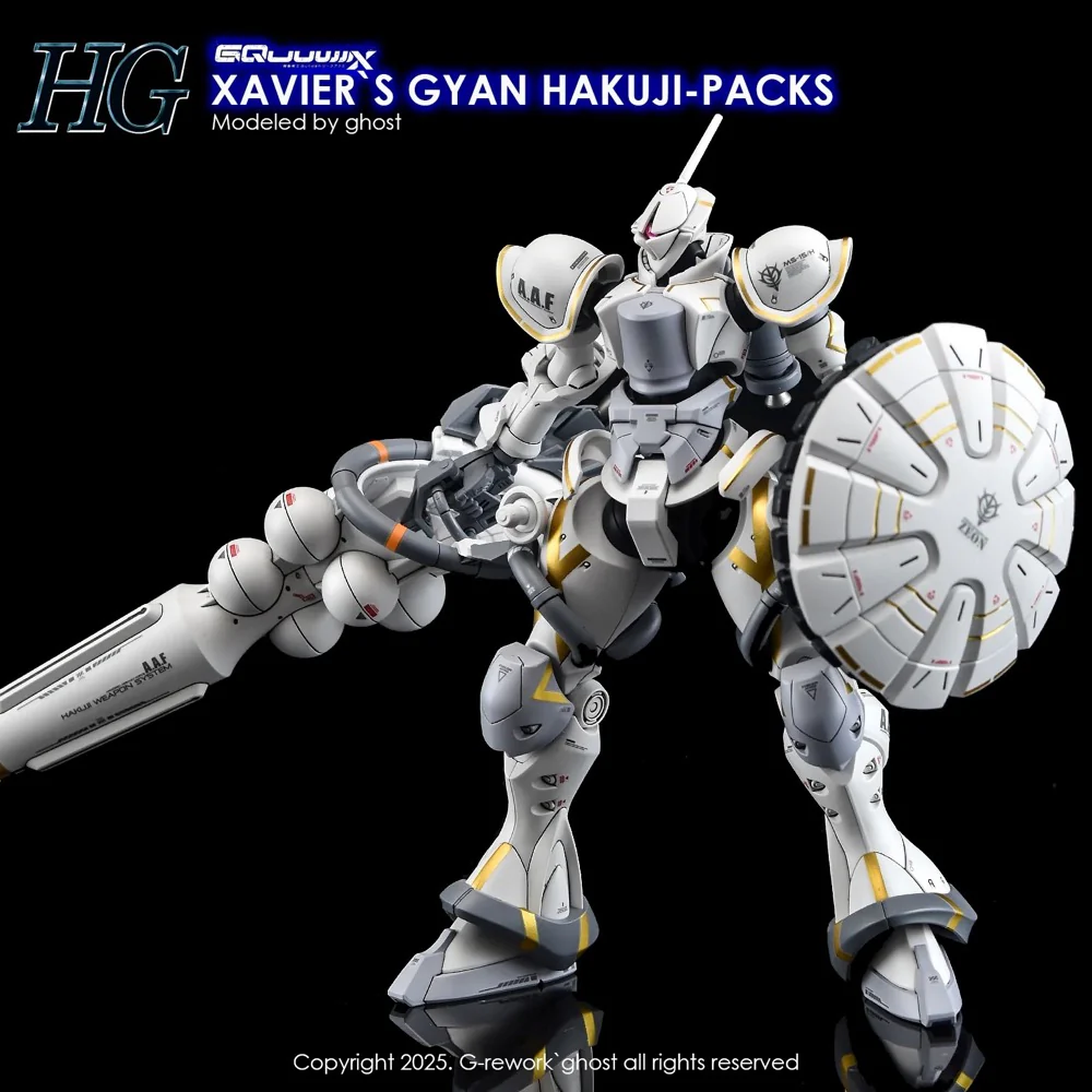 G-Rework CD-H-GQ05 Premium Decal for HG Xavier's Gyan Hakuji-packs - Image 13