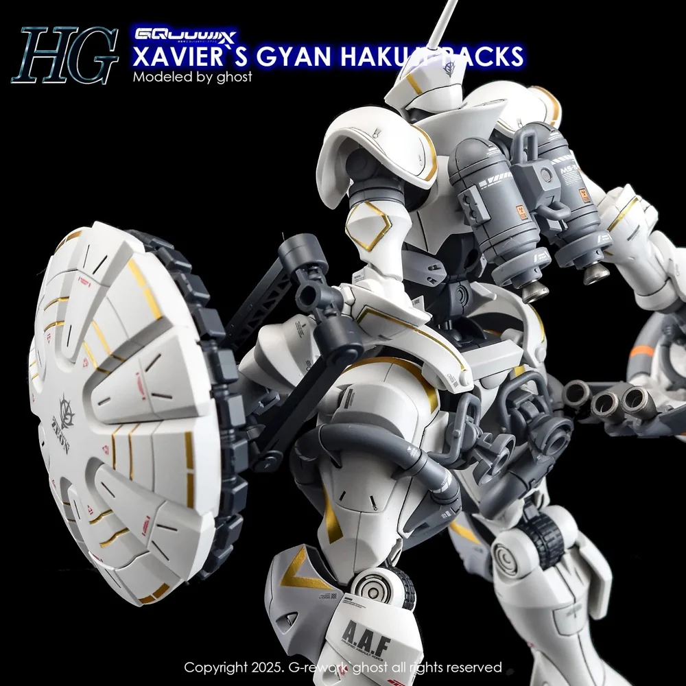 G-Rework CD-H-GQ05 Premium Decal for HG Xavier's Gyan Hakuji-packs - Image 14