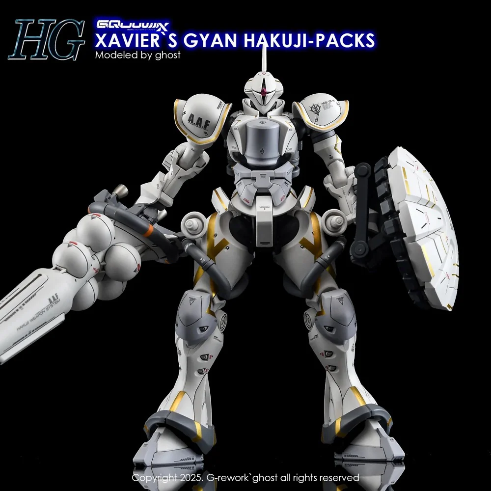 G-Rework CD-H-GQ05 Premium Decal for HG Xavier's Gyan Hakuji-packs - Image 4