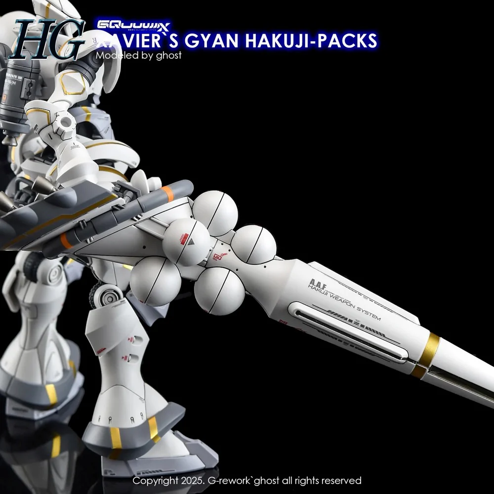 G-Rework CD-H-GQ05 Premium Decal for HG Xavier's Gyan Hakuji-packs - Image 8