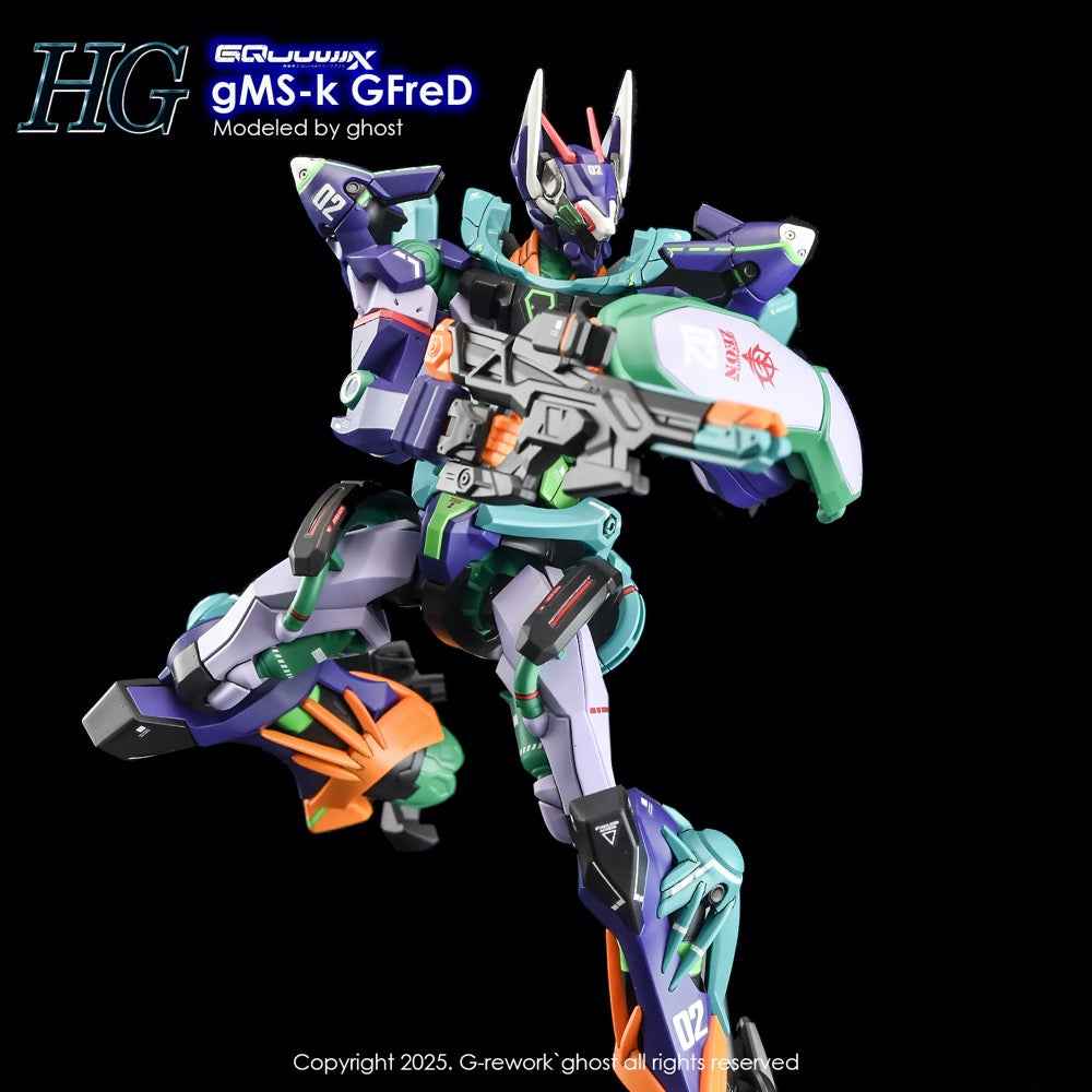 G-Rework CD-H-GQ06 Premium Decal for HG GfreD - Image 3