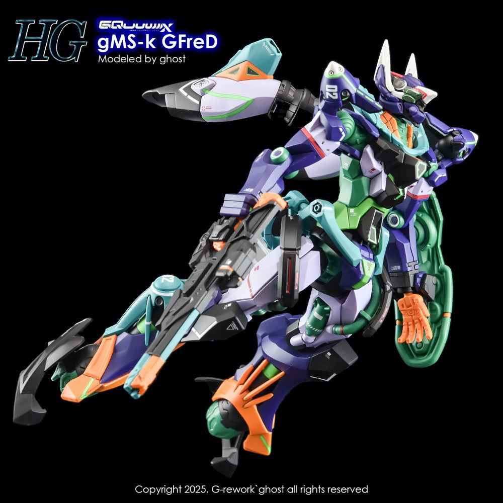G-Rework CD-H-GQ06 Premium Decal for HG GfreD - Image 6