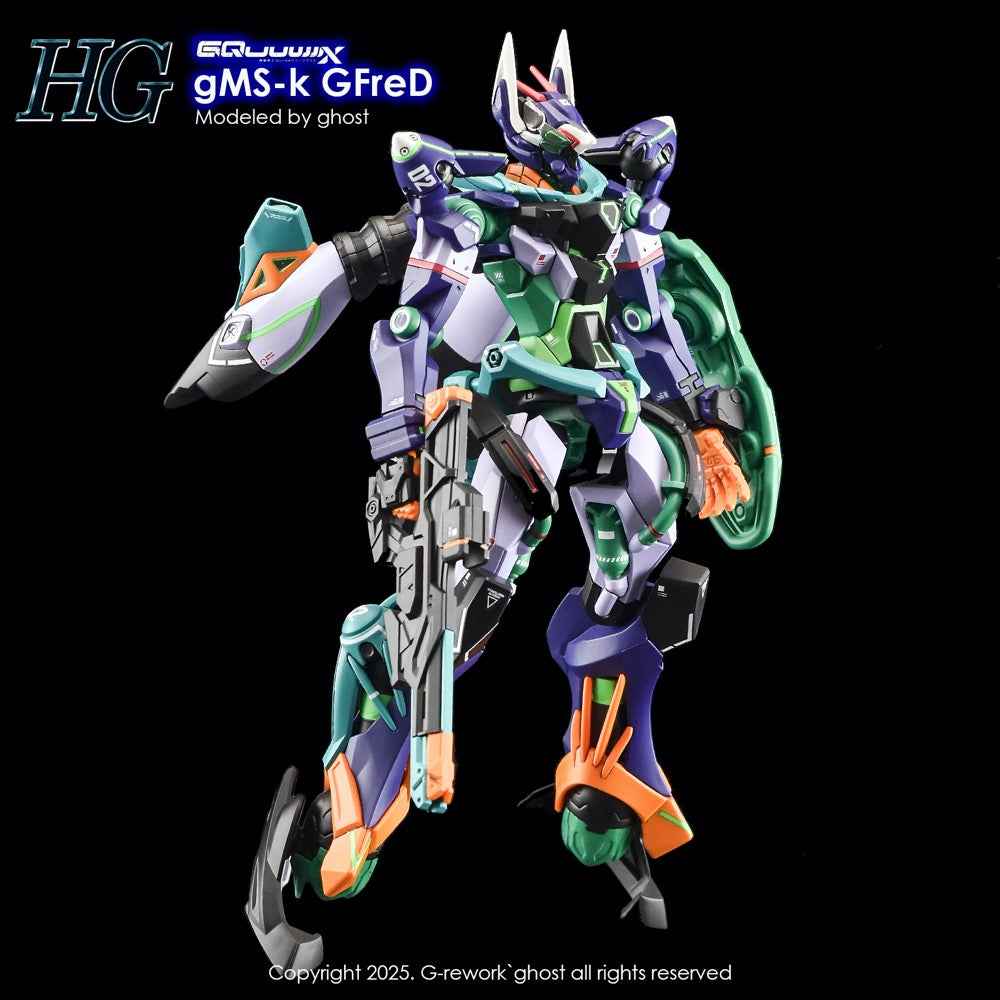 G-Rework CD-H-GQ06 Premium Decal for HG GfreD - Image 7