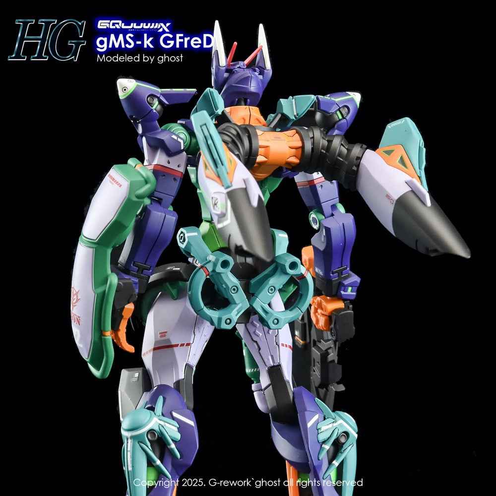G-Rework CD-H-GQ06 Premium Decal for HG GfreD - Image 9