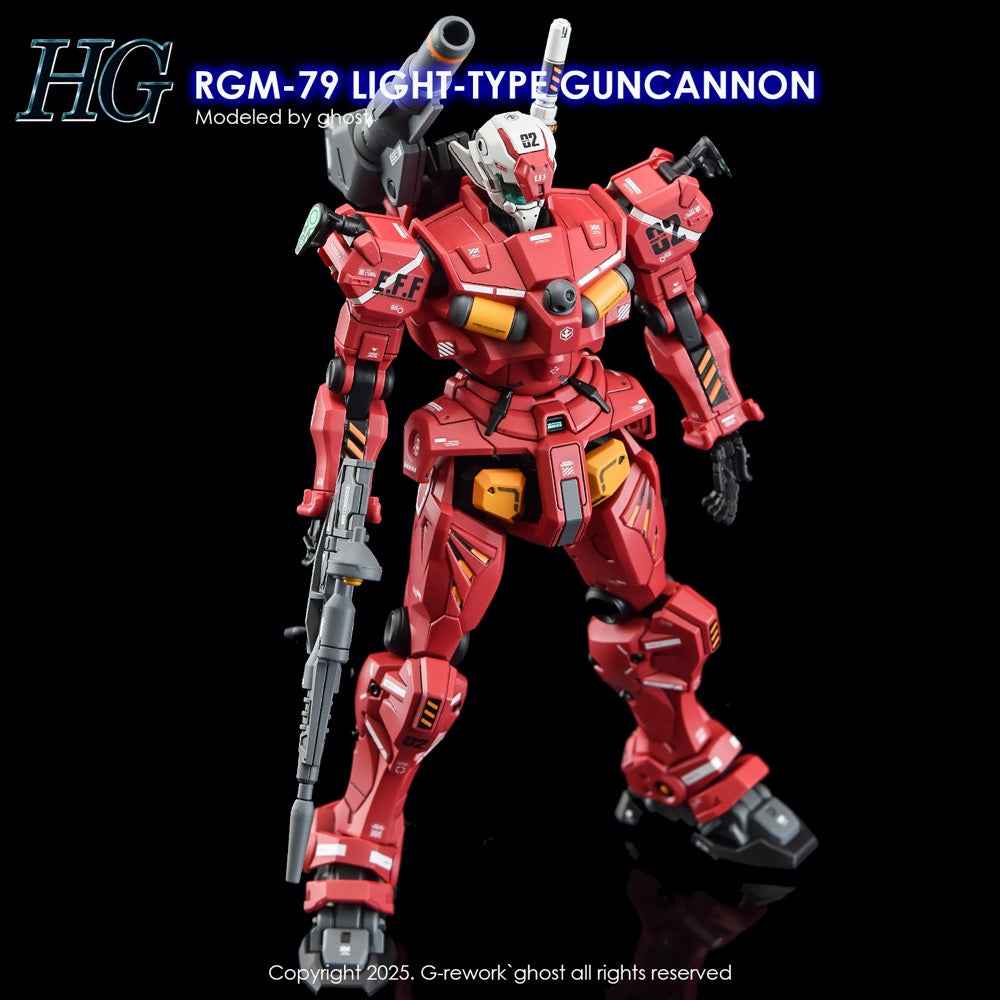 G-Rework CD-H-GQ07 Premium Decal for HG Light-type Guncannon - Image 4