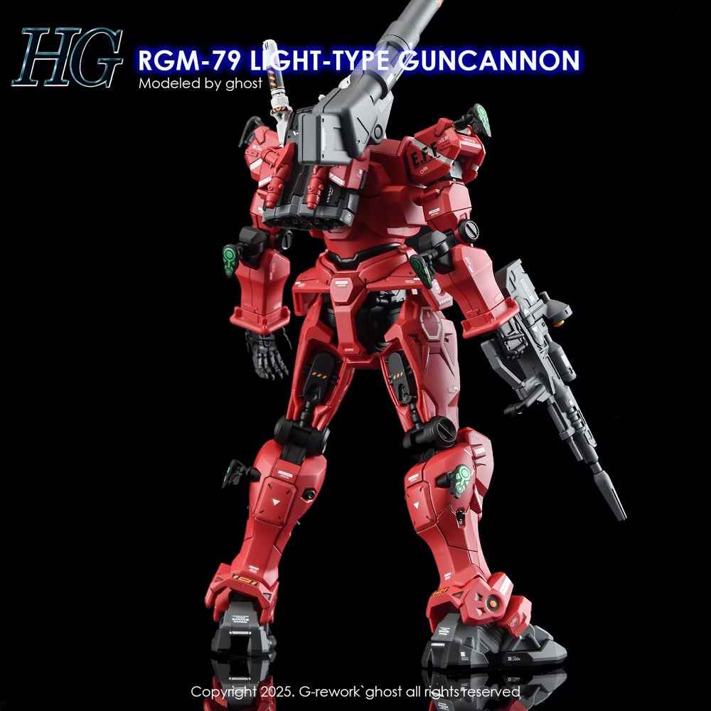 G-Rework CD-H-GQ07 Premium Decal for HG Light-type Guncannon - Image 7
