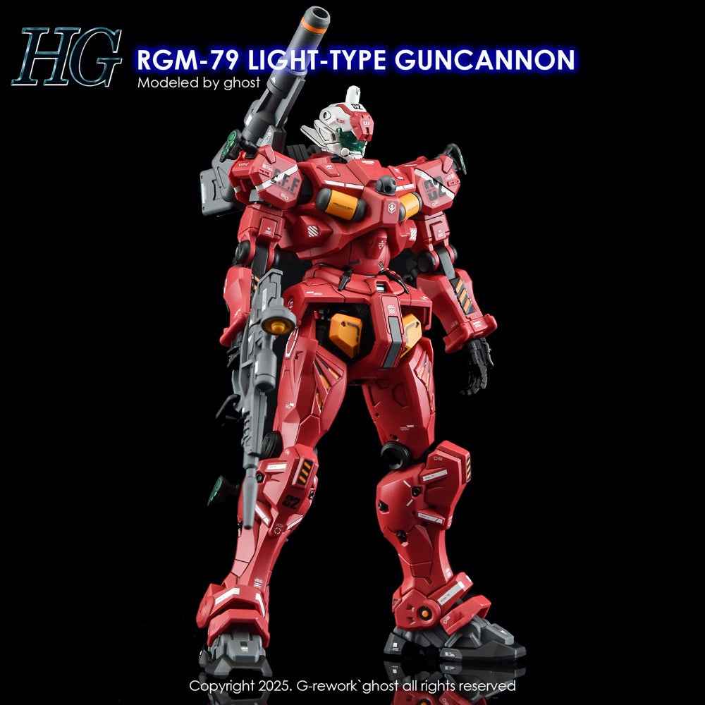 G-Rework CD-H-GQ07 Premium Decal for HG Light-type Guncannon - Image 8