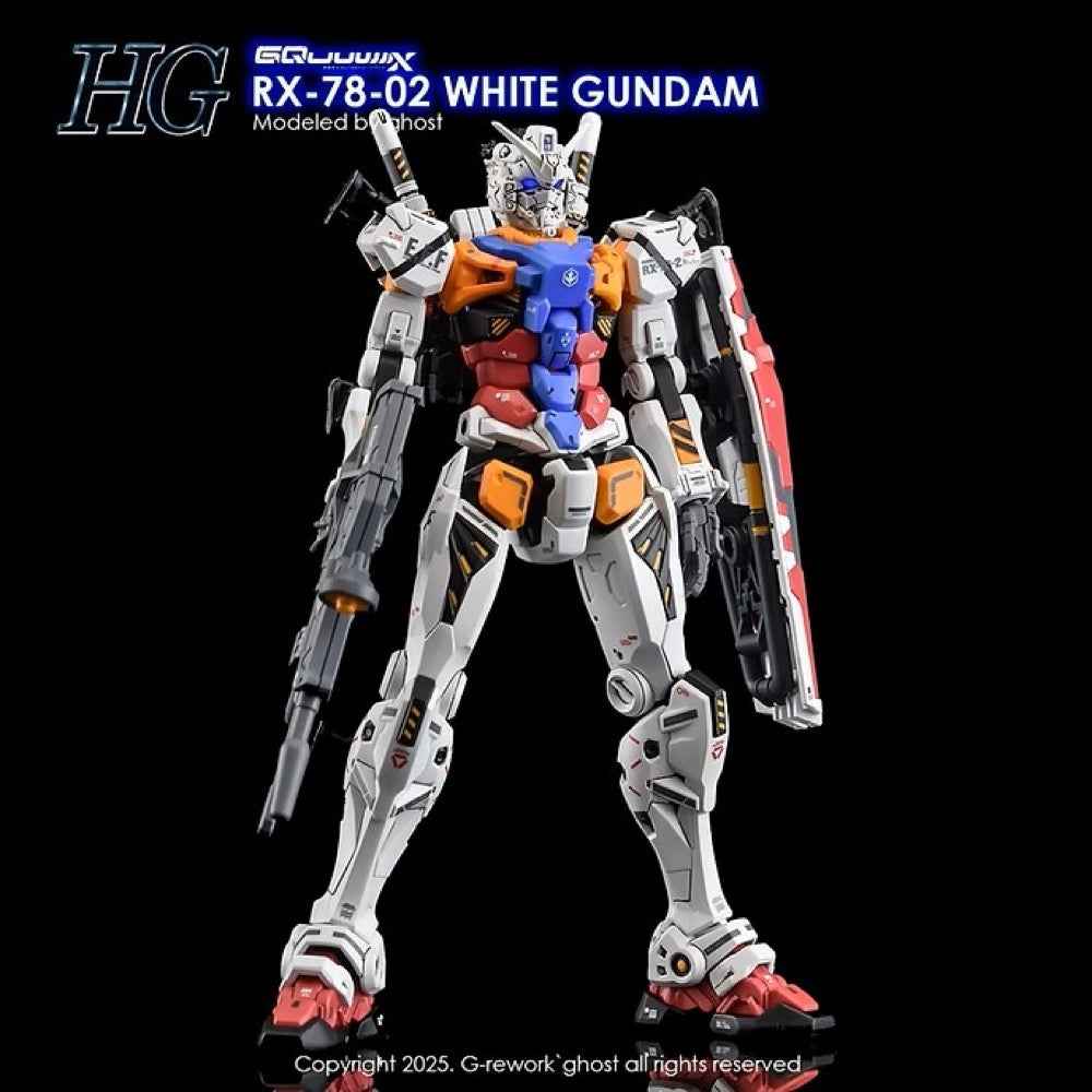 G-Rework CD-H-GQ09 Premium Decal for HG White Gundam [GQX] - Image 10