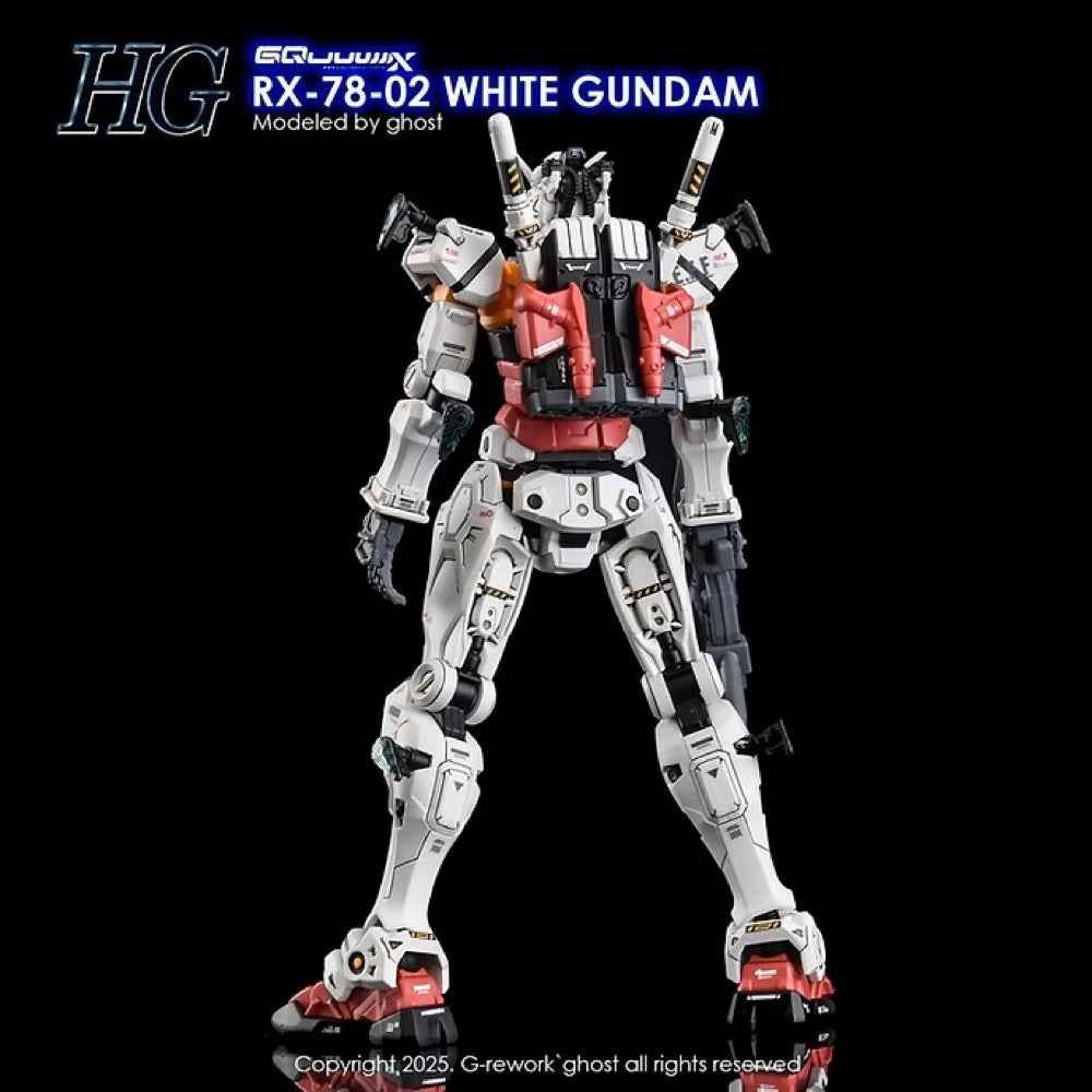 G-Rework CD-H-GQ09 Premium Decal for HG White Gundam [GQX] - Image 11