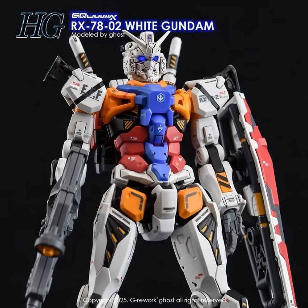 G-Rework CD-H-GQ09 Premium Decal for HG White Gundam [GQX] - Image 13