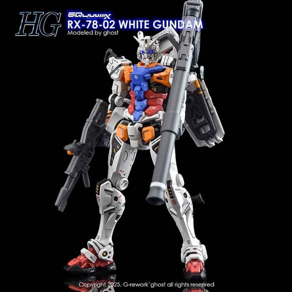 G-Rework CD-H-GQ09 Premium Decal for HG White Gundam [GQX] - Image 14