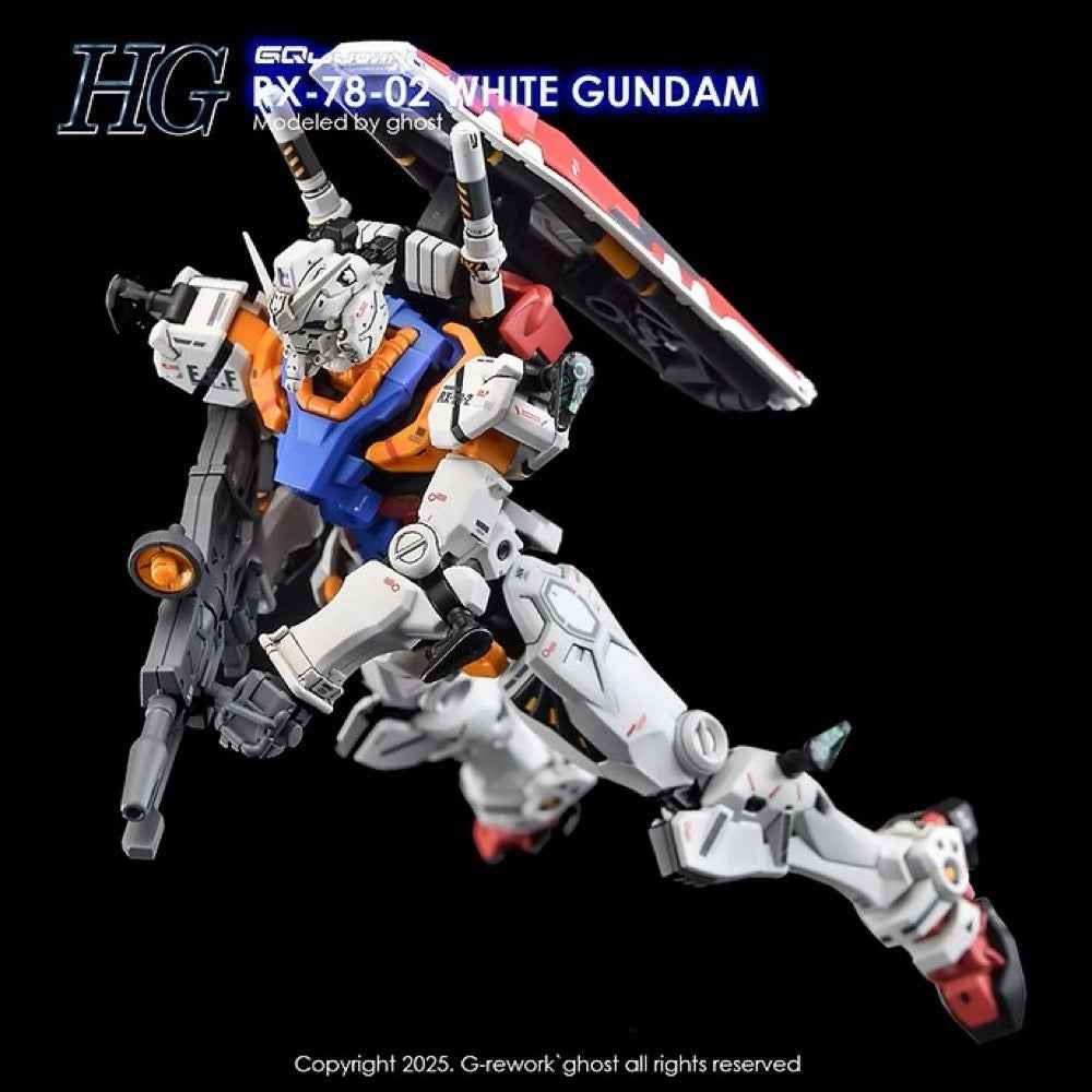 G-Rework CD-H-GQ09 Premium Decal for HG White Gundam [GQX] - Image 5