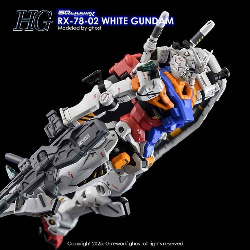 G-Rework CD-H-GQ09 Premium Decal for HG White Gundam [GQX] - Image 6