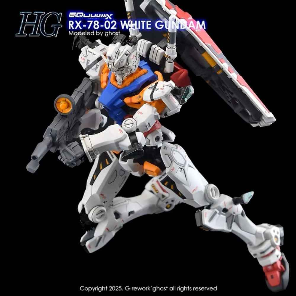 G-Rework CD-H-GQ09 Premium Decal for HG White Gundam [GQX] - Image 8
