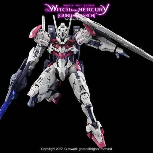 G-Rework CD-H-WM01 Premium Decal for HG The Witch From Mercury Lfrith - Image 5