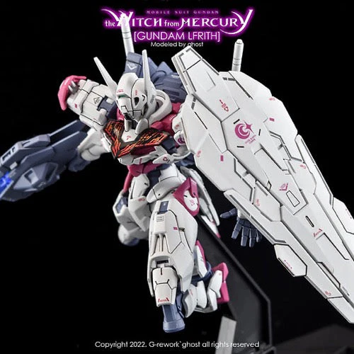 G-Rework CD-H-WM01 Premium Decal for HG The Witch From Mercury Lfrith - Image 7