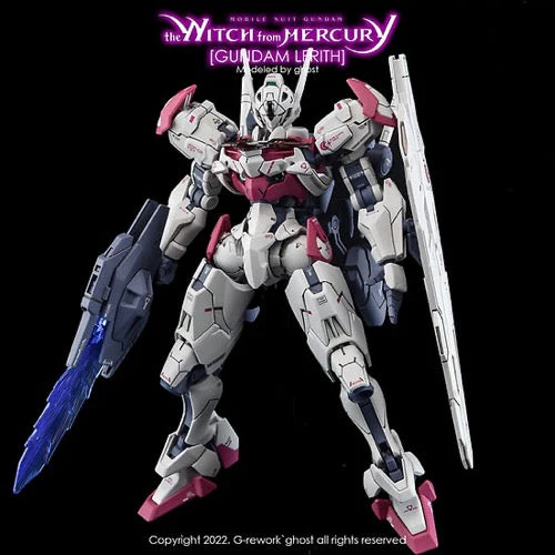 G-Rework CD-H-WM01 Premium Decal for HG The Witch From Mercury Lfrith - Image 8