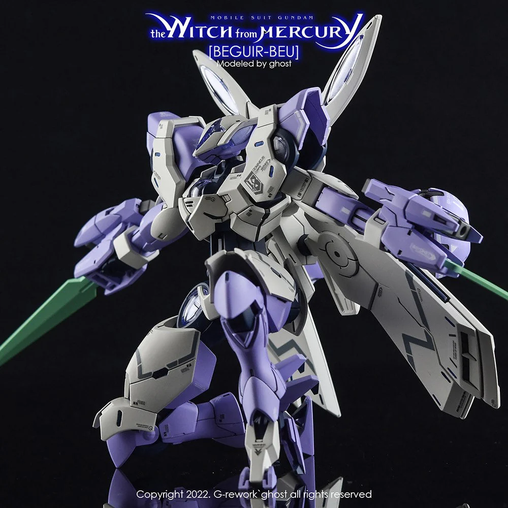 G-Rework CD-H-WM02 Premium Decal for HG The Witch From Mercury Beguir Beu - Image 13