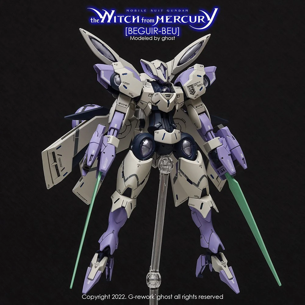 G-Rework CD-H-WM02 Premium Decal for HG The Witch From Mercury Beguir Beu - Image 4