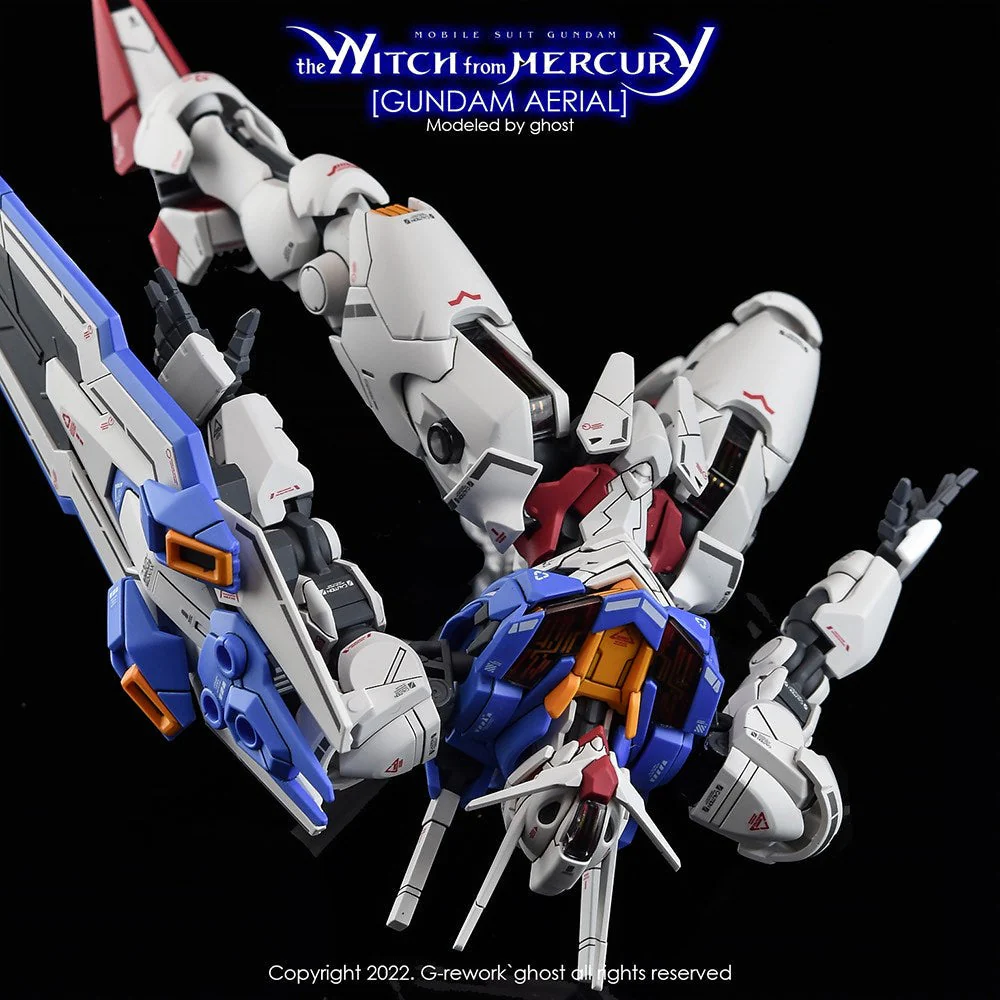G-Rework CD-H-WM03 Premium Decal for HG The Witch From Mercury Aerial - Image 10