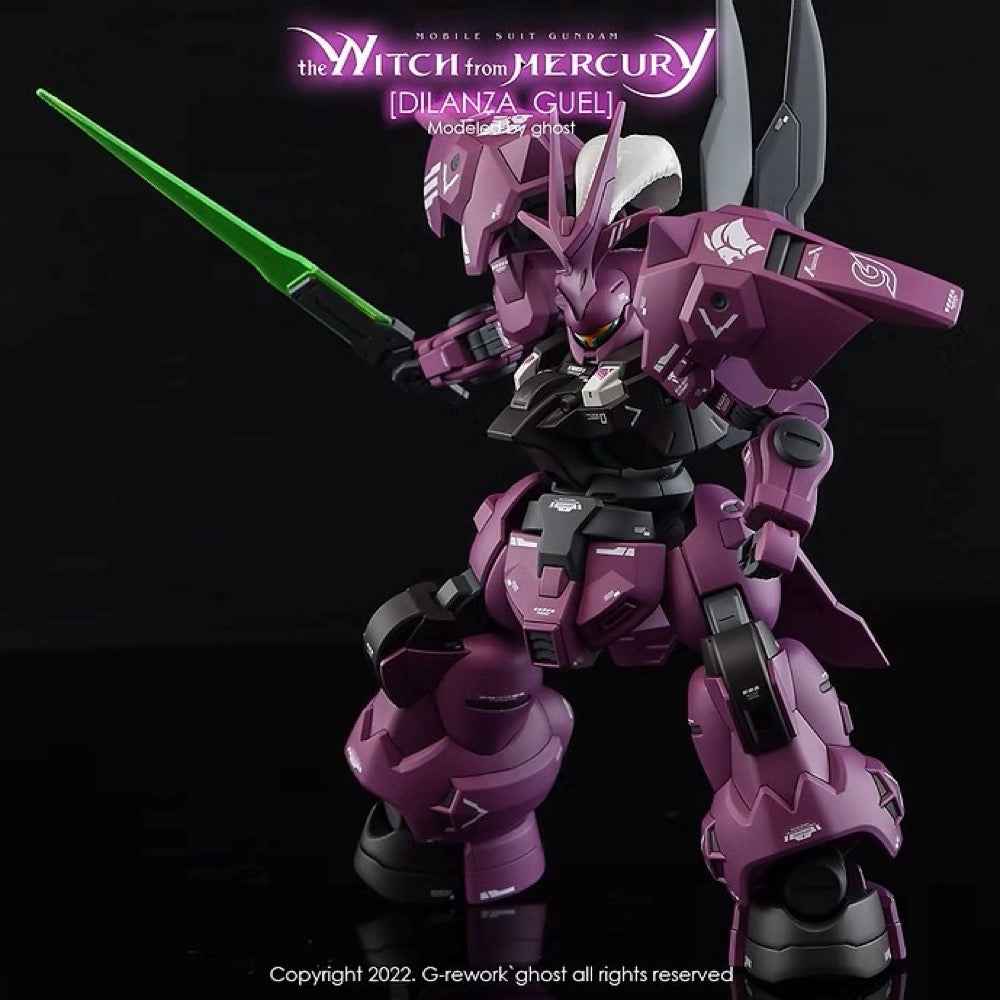 G-Rework CD-H-WM04 Premium Decal for HG Guel's Dilanza - Image 7