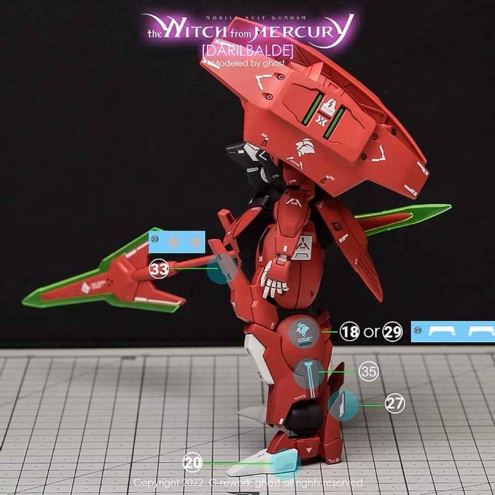 G-Rework CD-H-WM08 Premium Decal for HG Darilblade (decal v2.0) - Image 12