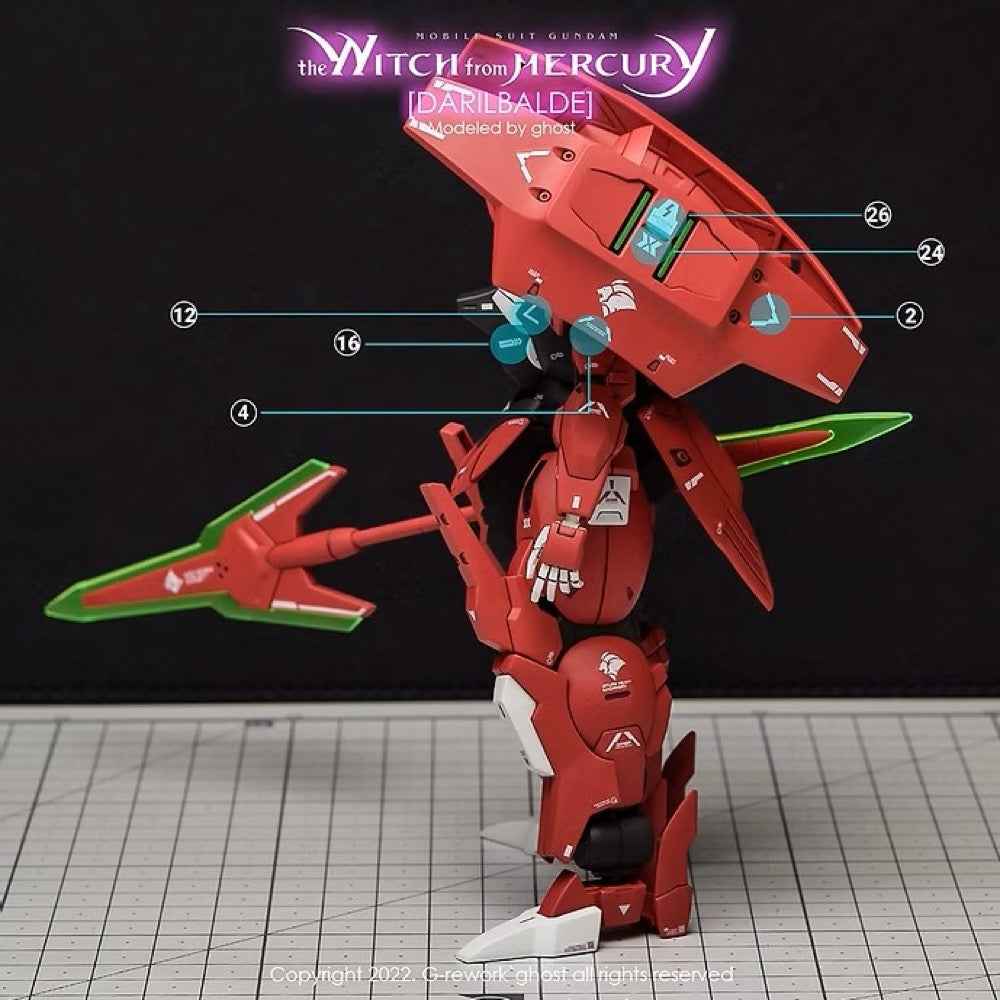 G-Rework CD-H-WM08 Premium Decal for HG Darilblade (decal v2.0) - Image 14