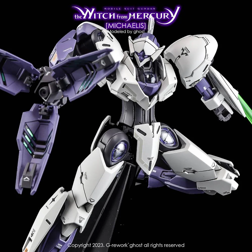 G-Rework CD-H-WM11 Premium Decal for HG The Witch From Mercury Michaelis - Image 3