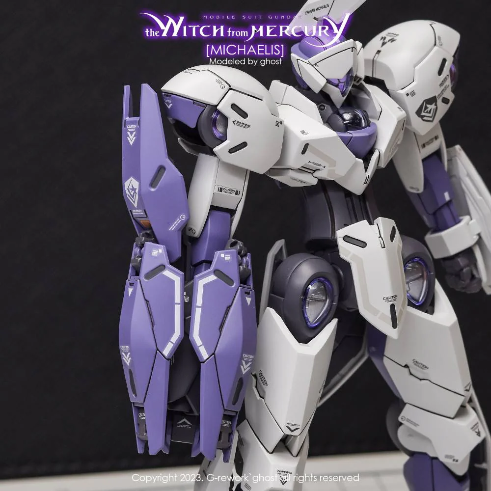 G-Rework CD-H-WM11 Premium Decal for HG The Witch From Mercury Michaelis - Image 7