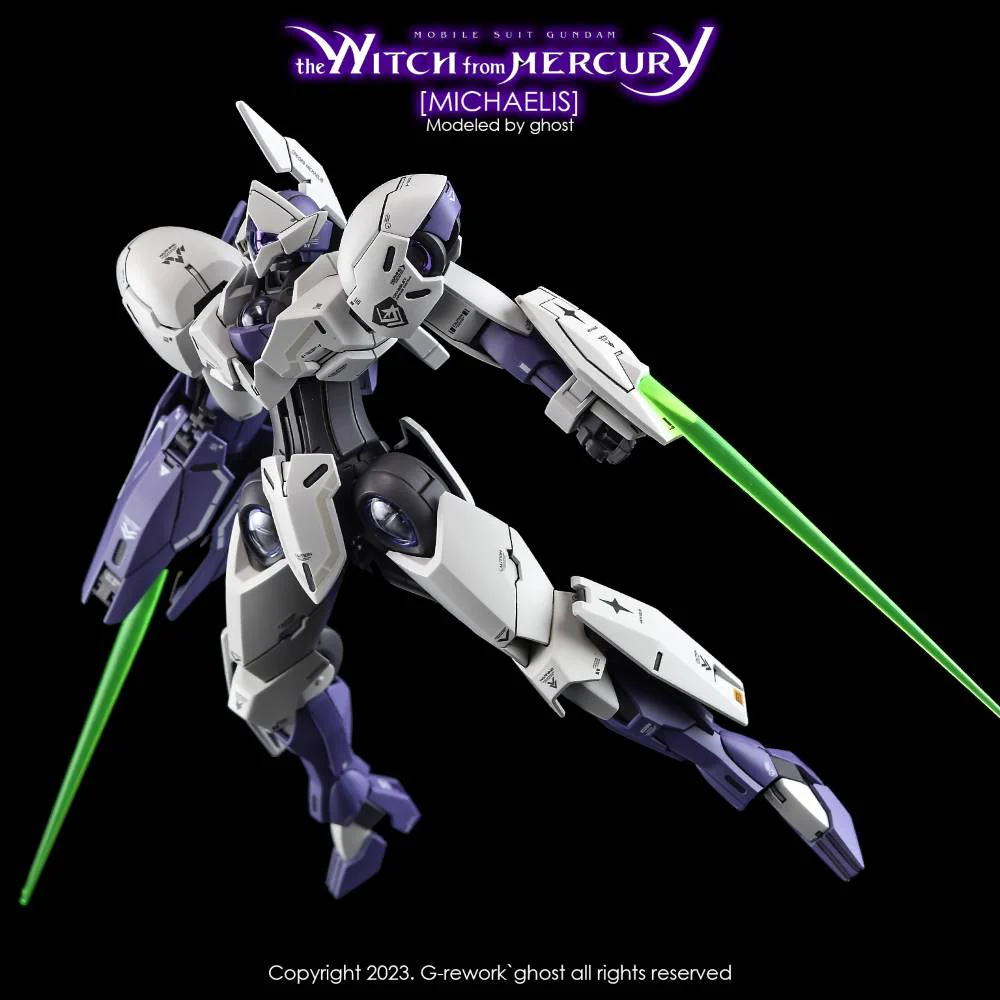 G-Rework CD-H-WM11 Premium Decal for HG The Witch From Mercury Michaelis - Image 9