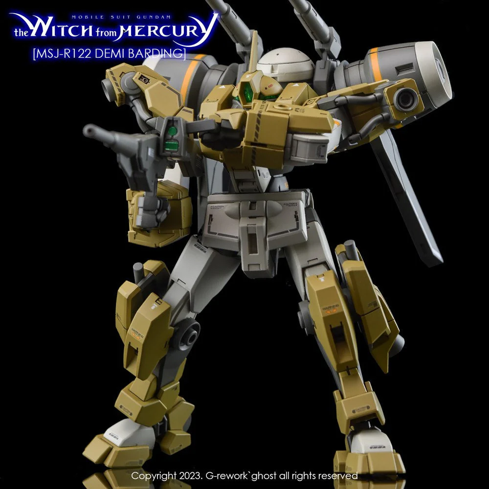 G-Rework CD-H-WM23 Premium Decal for HG Witch From Mercury Demi Barding (Demi Series) - Image 6