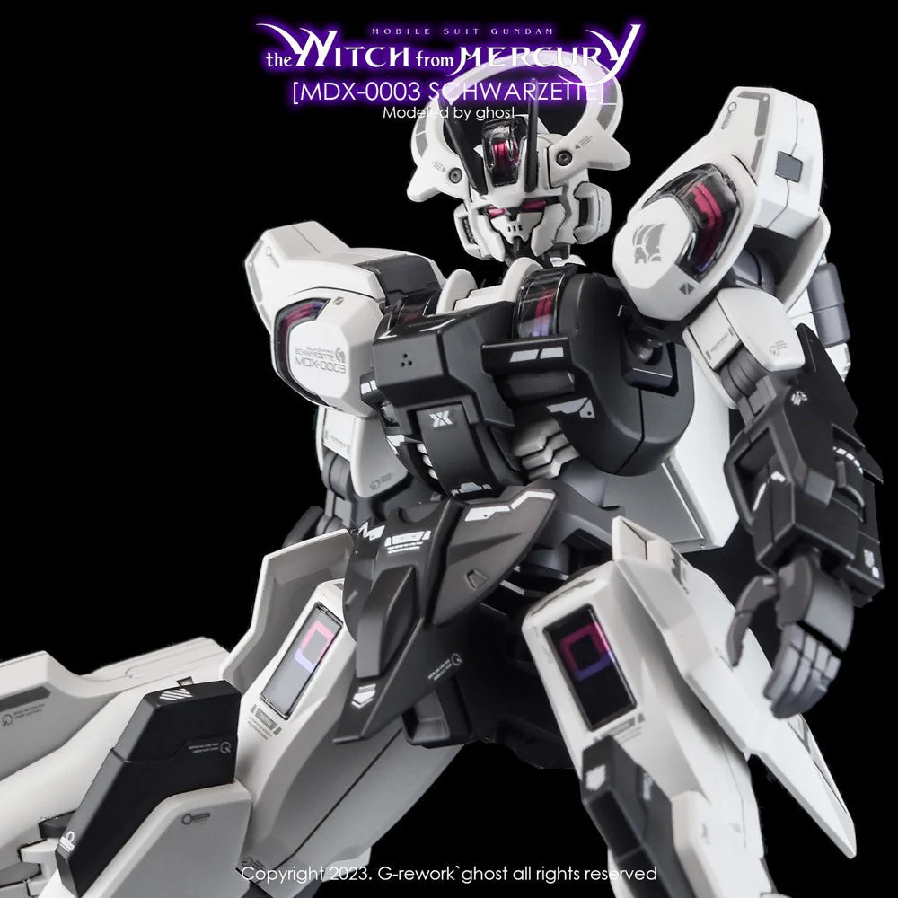 G-Rework CD-H-WM25 Premium Decal for HG Witch From Mercury Schwarzette - Image 3