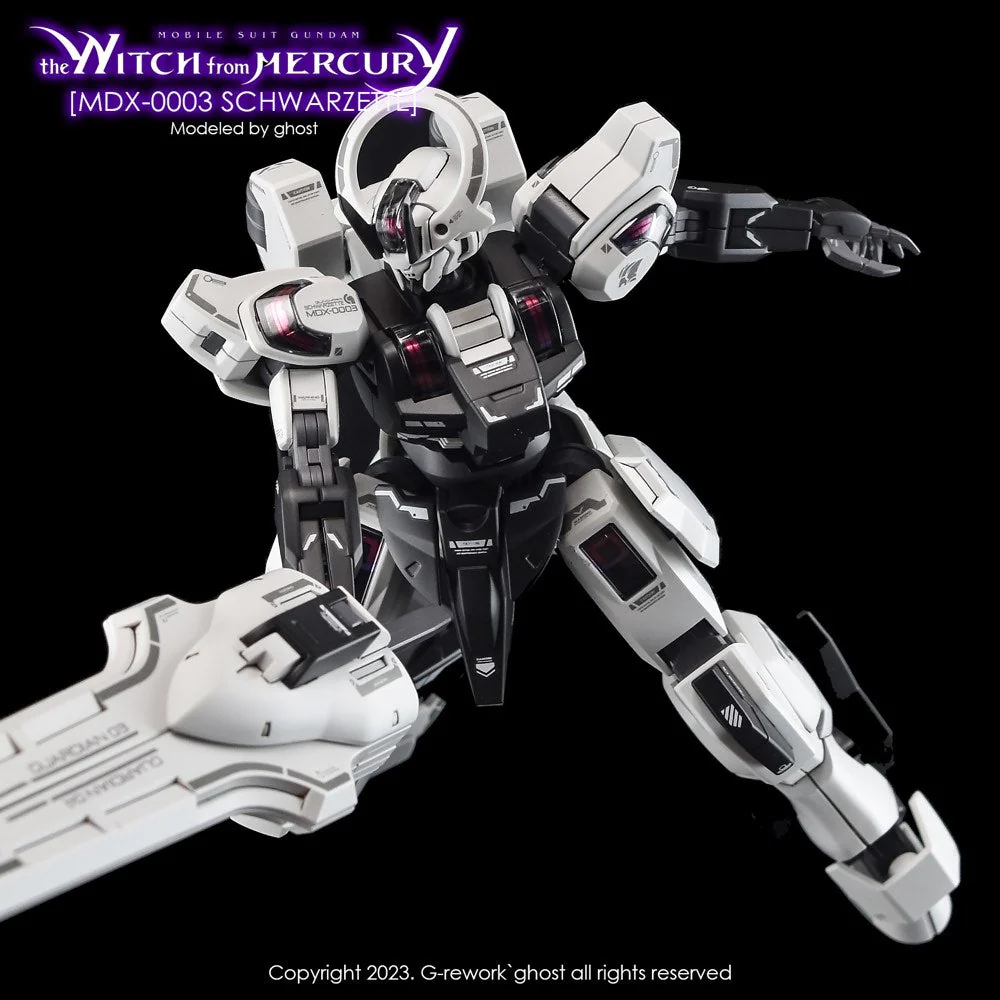 G-Rework CD-H-WM25 Premium Decal for HG Witch From Mercury Schwarzette - Image 9