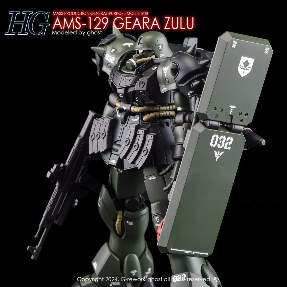 G-Rework CD-H102 Premium Decal for HG Geara Zulu - Image 10