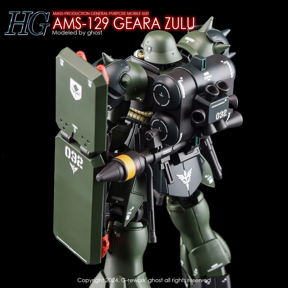 G-Rework CD-H102 Premium Decal for HG Geara Zulu - Image 12