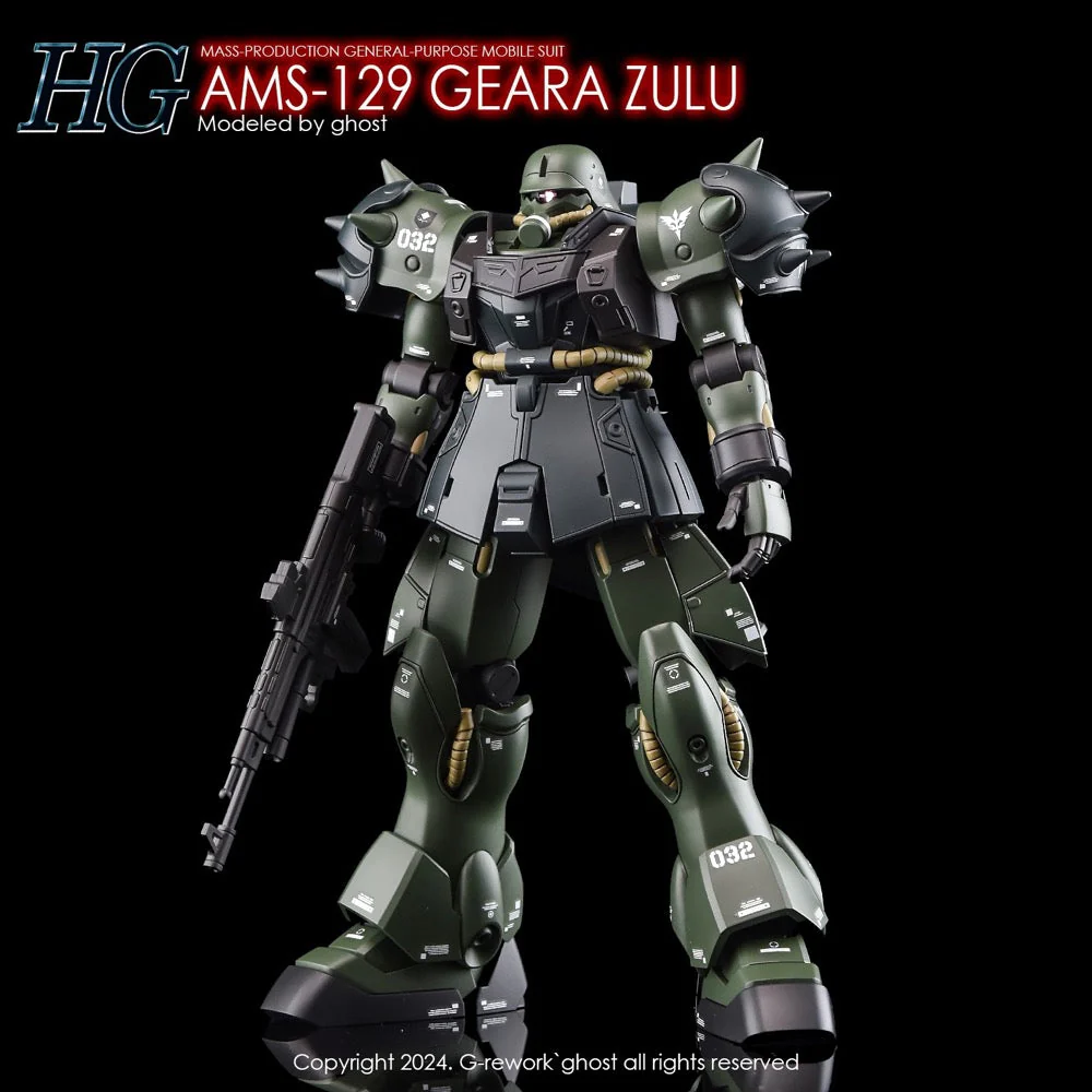 G-Rework CD-H102 Premium Decal for HG Geara Zulu - Image 2