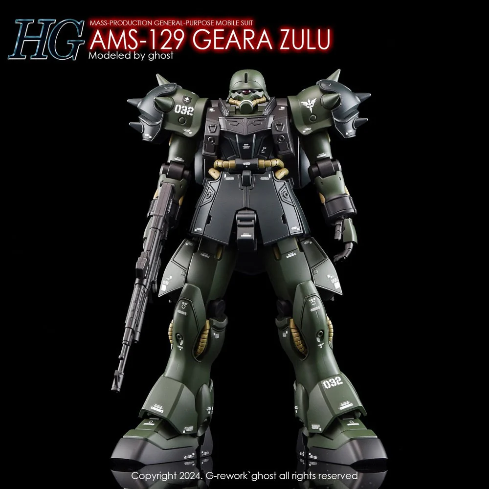 G-Rework CD-H102 Premium Decal for HG Geara Zulu - Image 3