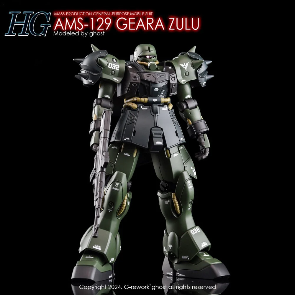 G-Rework CD-H102 Premium Decal for HG Geara Zulu - Image 4