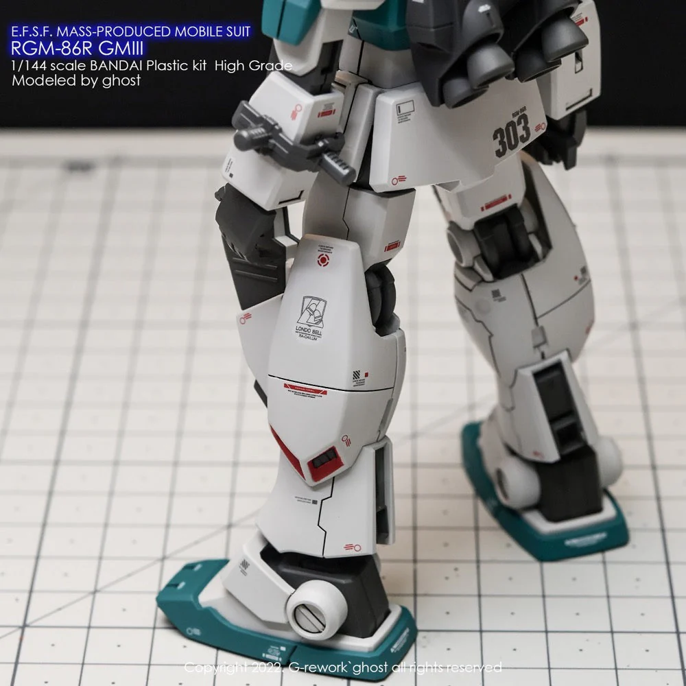 G-Rework CD-H126 Premium Decal for HG RGm-86R Gmiii - Image 10
