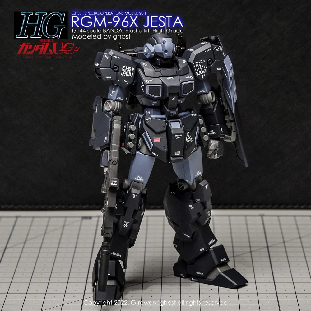 G-Rework CD-H130 Premium Decal for HG RGm-96X Jesta - Image 3