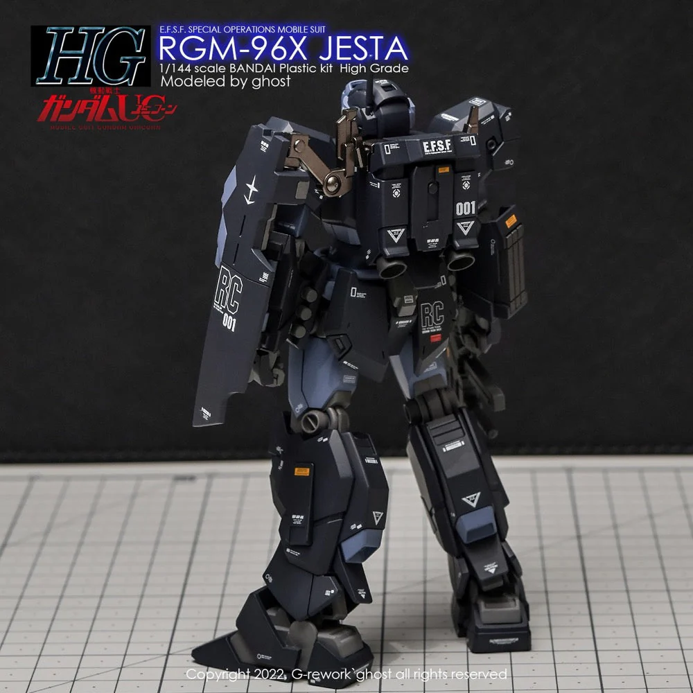 G-Rework CD-H130 Premium Decal for HG RGm-96X Jesta - Image 6