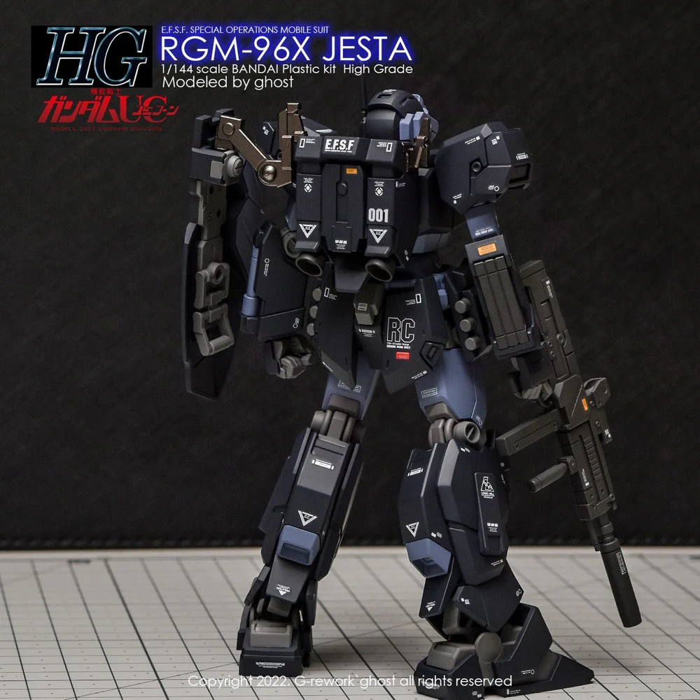 G-Rework CD-H130 Premium Decal for HG RGm-96X Jesta - Image 7
